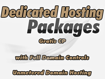 Moderately priced dedicated servers hosting accounts